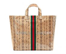 comme des garcons gucci floral tote bag