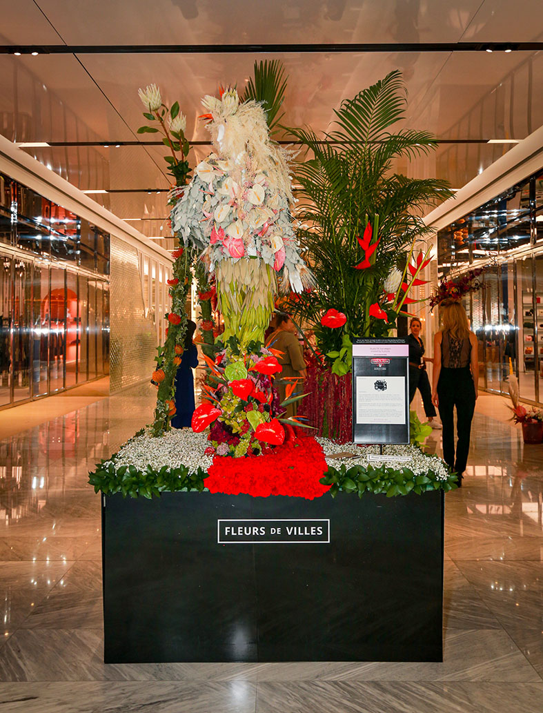 Hudson Yards flowers