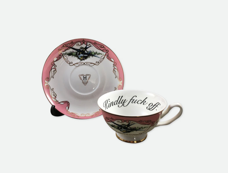 Kindly Fuck Off cup