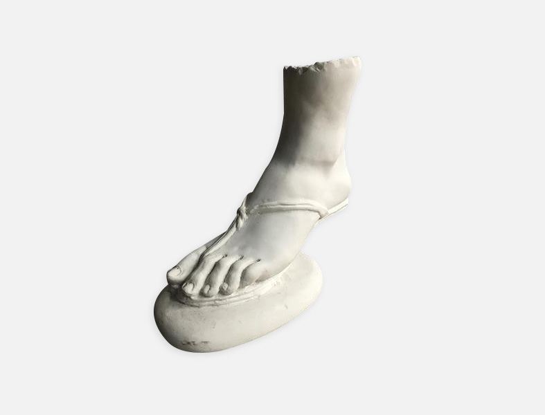 John Derian foot 