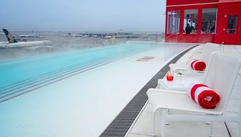 TWA Hotel Pool Chalet