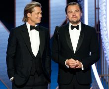 brad pitt leonardo dicaprio golden globes 2020