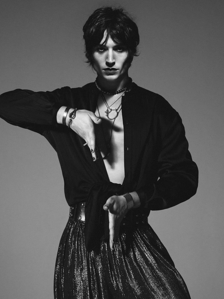 ezra miller saint laurent